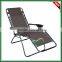 Brown Zero Gravity Recliner Chair Camping Lounge Chair With Pillow