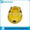 Yellow PVC used inflatable boats for sale, fishing used inflatable boats for sale