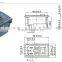 motorcycle power socket,syncretic function power socket,male socket with fuse