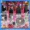 Multi Color Chaing Round Bottle Florifiers Party Vase LED Light Base For Resturant Table Center Decoration