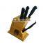 Durable and cheap most popular design bamboo knife rest for sale