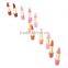 12Pcs Lip Rouges Moisture Lipsticks Lip Balms Long-lasting Waterproof