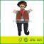 Wood and Fabric Hand Puppet Conforming With ASTM EN71