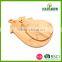 Factory supply bamboo cute eggplant shaped chopping board