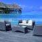 Lastest Stakable Design Wicker Outdoor Conversation Sofa Furniture