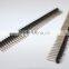 2.54mm double row pin male header connector (pin length14mm)