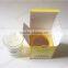 luxury custom design cardboard flat candle packing box for glass jars