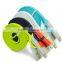 2015 hot sale colorful flat aluminium 2 in 1 usb 3.0 charging charger data cable