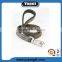 Wholesale Soft Natural Leather Hand Pulling Dog Leashes
