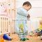 100% cotton anti kicking infant child foot sleeping bag thick filling for autumn and winter blue style