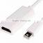 Factory Wholesale 20cm Mini DP Male to HDMI Female Converter Adapter