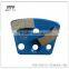 3-9MM Metal Bond Grinding Stone for Concrete Floor Preparation and Polishing