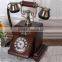 Home Decor Wood Brown Antique Telephone For Sale