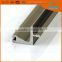 6000 series anodizing wardrobe sliding door aluminium profile