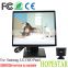 dc12v wall mount 17" touch screen monitor with VGA USB inputs