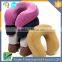 New U shape neck travel massage pillow, neck vibration massage pillow