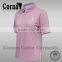 100% polyester original pique fabric short sleeve Polo shirts for women