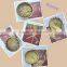 12 cm bamboo color loop skewers for fruit or meat
