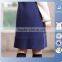 2016 Ladies fahsion short sleeves spring long navy dress sweater