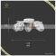 2016 hot sale classic home light fixture of metal shades ceiling light