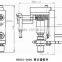 HT821 high speed draw texturing machine friction false twisters