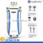 Flabby Skin CE / FDA Approved Cryo + RF + Cavitation Double Chin Removal Cryolipolysis Fat Freeze Slimming Machine With Different Size 5 Treatment Handles