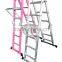 multi-purpose aluminium ladder platform