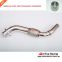 Mertop B** E46 330D 330xd 1998-2003 M57 POLISHED 304 STAINLESS STEEL DECAT EXHAUST DOWNPIPE