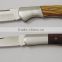 Handmade Damascus Knife With Antler Handle,Folding Pocket Knife