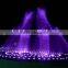 Garden music fountain in dry land
