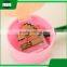 portable plastic colorful funny child cartoon bear double pencil sharpener