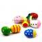 Children's Educational Wooden Toys Sand Eggs for kids
