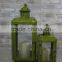 Customized Creative Hanging Outdoor Decor Antique Metal Candle Lantern