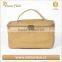 Nice design Brown Kraft Paper Cosmetic makeup Bag with handle