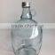 Wholesale cheap 3L of red wine glass bottles with a cork and aluminum cover,glassware