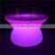 Fashion Nice Shenzhen Furniture Wireless Rechargeable Battery Remote Control Bar Party LED Glow Cocktail Table