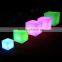 indoor or outdoor LED cube stool, led bar furniture for sale