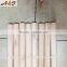 Natural wooden mop stick 120*2.2 cm with Italian screw