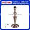13" Antique Brass Bedside Table Lamp w/ LED Bulb Champagne Bedroom Night Light