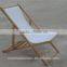 Outdoor portable Wooden Beach Folding Chairs with canvas Wholesale