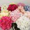 hot sell artificial hydrangea silk flowers wedding wall decoration table centerpiece