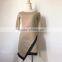 Women Fashion Stitching Irregular Hip Bandage Half Sleeve Party Dresses Mini Dress
