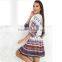 Printed Rayon Boho Summer Sun Dress