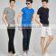 100% cotton plain round neck slim fit tee shirt man t-shirt