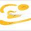 Factory wholesale Garment curve rulers in 1.2mm thick plastic 5pcs in an opp bag flexible #1305S
