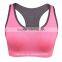 GZY 2015 hot sell breathable fabric yoga sports girl tube sexy bra