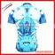 Custom made Professional ladies cycling short sleeve jersey