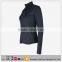 OEM Plain Black Classic Casual Clothes Wholesale Fitness Running Custom Made Softshell Jackets For Women