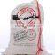 Wholesale Monogrammed Canvas Santa Sack with drawstring