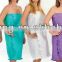 Ladies Cotton Spa Wrap Waffle Material